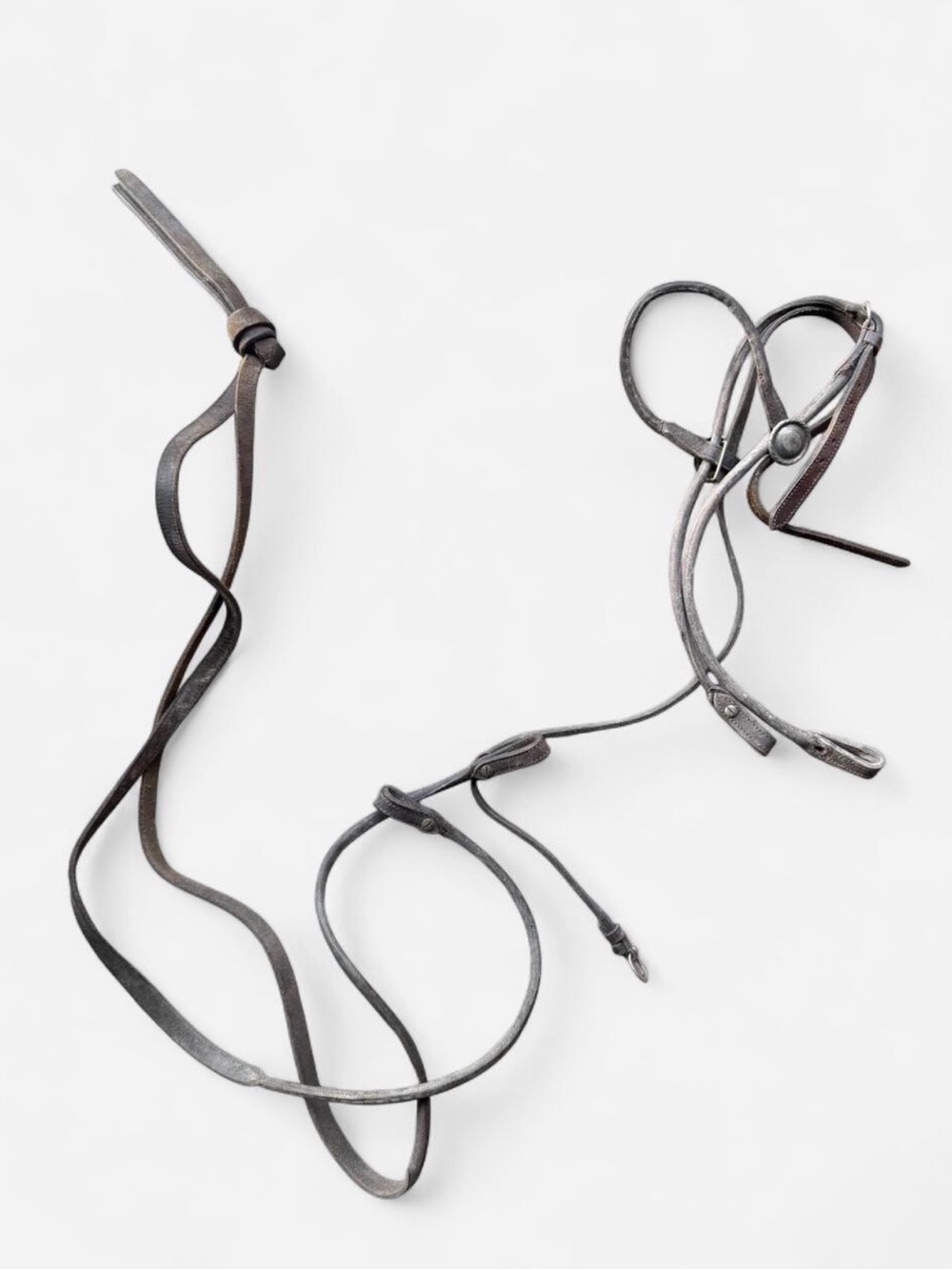 Leather Headstall & Reins